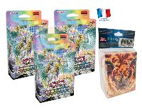 Yugioh 3 x Deck La Légende des Bêtes de Cristallines édition française + Cadeau bonus