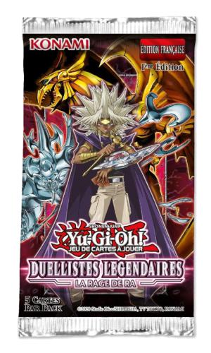 Yugioh Booster DUELLISTES LEGENDAIRES La Rage de Râ en édition française