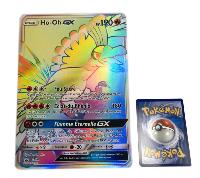 Pokemon Carte à l'unité Grand format Full Art HO-OH GX édition française