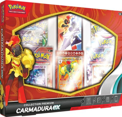 POKEMON Coffret Collection Premium Carmadura Ex en édition française