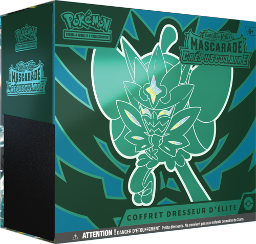 Pokemon Coffret Dresseur d'Elite EV06 Mascarade Crépusculaire en édition française