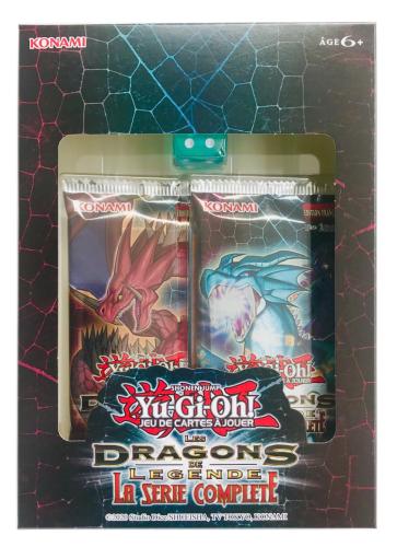 Yugioh Coffret Les Dragons de Légende La série complète Edition française avec dé aléatoire