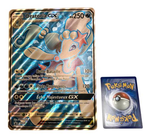 Pokemon Carte à l'unité Grand format Full Art ORATORIA GX édition française