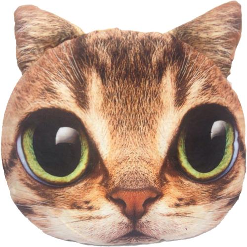 Coussin Chat 48 x 40 cm avec fermeture éclair modèle CHAT A