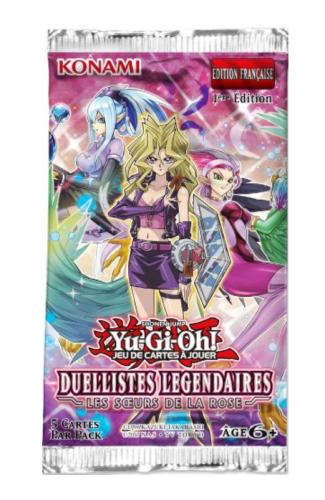 Yugioh Booster Duellistes Légendaires Les Soeurs de la Rose en édition française