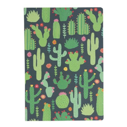 Carnet A5  40 pages Model Cactus