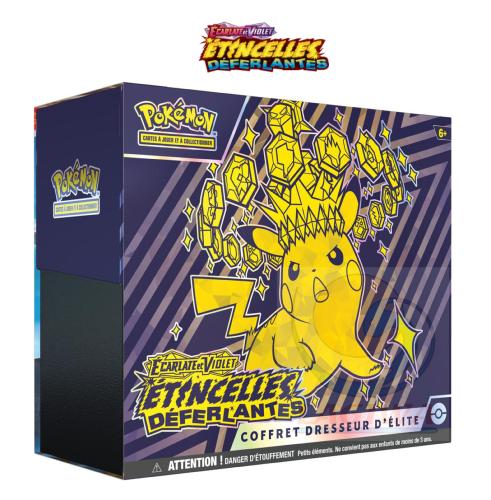 Pokemon Coffret Dresseur d'Elite Etincelles Déferlantes EV08 en édition française