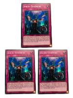  Yugioh Playset de 3 cartes 1ère édition INIFINI EPHEMERE SDCS-FR036 Super rare